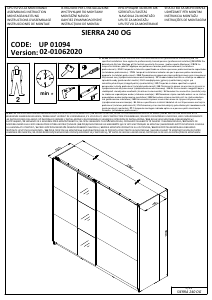 Manuale Meubella Samantha Guardaroba