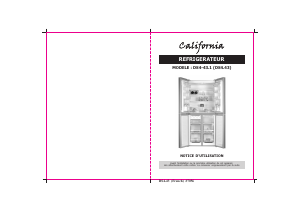 Mode d’emploi California DS4-43.1 Réfrigérateur combiné