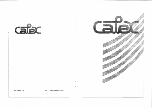 Mode d’emploi Calex CMLF107EV Lave-linge