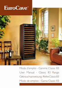 Manual EuroCave D183 Wine Cabinet