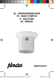 Manual Alecto COA-10 Carbon Monoxide Detector