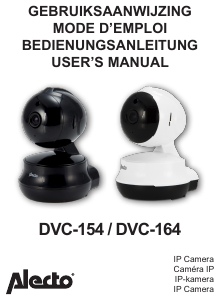 Bedienungsanleitung Alecto DVC-154 IP Kamera