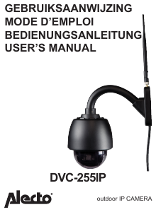 Manual Alecto DVC-255IP IP Camera