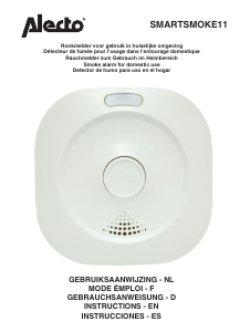 Manual Alecto SMARTSMOKE11 Smoke Detector