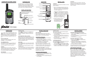 Manual Alecto FR-115GS Walkie-talkie