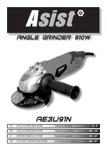 Manual Asist AE3U91N Polizor unghiular