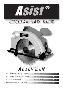 Manual Asist AE5KR120N Ferăstrău circular
