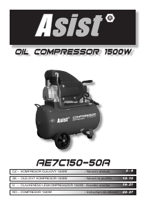 Manuál Asist AE7C150-50A Kompresor