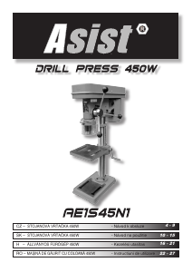 Használati útmutató Asist AE1S45N1 Állványos fúrógép
