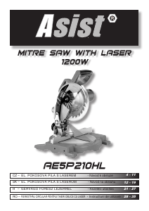 Manual Asist AE5P210HL Fierastrau circular stationar