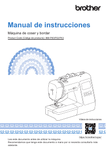 Manual de uso Brother Innov-is NS1850D Máquina de coser