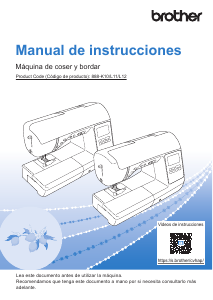 Manual de uso Brother Innov-is NS2850D Máquina de coser