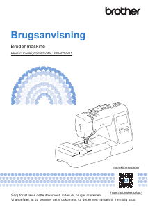 Brugsanvisning Brother Innov-is M340ED Symaskine