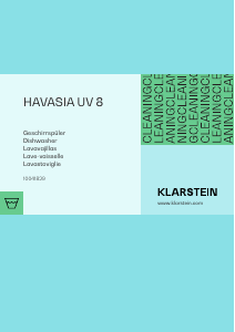 Handleiding Klarstein 10041829 Havasia UV 8 Vaatwasser