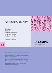 Manual de uso Klarstein 10041359 Sanford Smart Calefactor