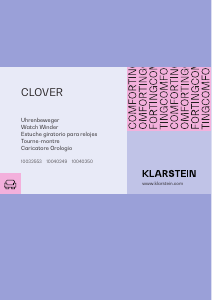 Bedienungsanleitung Klarstein 10040249 Clover Uhrenbeweger