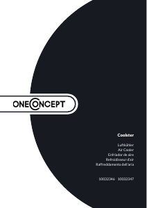 Bedienungsanleitung OneConcept 10032347 Coolster Klimagerät