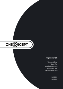 Manuale OneConcept 10031381 Hightower 2G Ventilatore