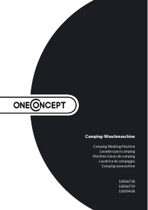 Handleiding OneConcept 10006738 Wasmachine