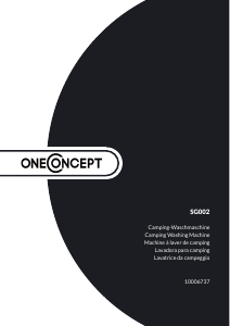 Manuale OneConcept 10006737 Lavatrice