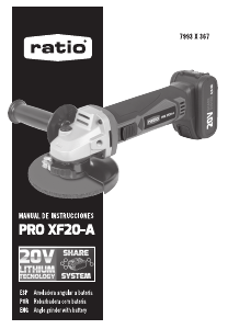 Manual Ratio PRO XF20-A Rebarbadora