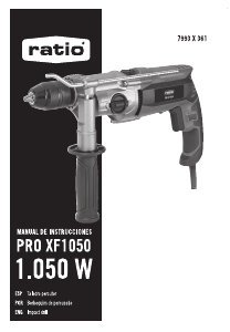 Manual Ratio PRO XF1050 Impact Drill