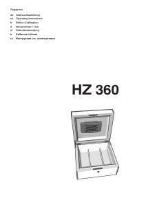 Manual Gaggenau HZ 360 Humidor