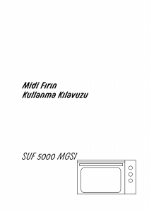 Kullanım kılavuzu Arçelik SUF 5000 MGSI Fırın