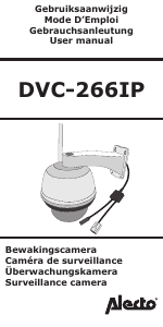 Mode d’emploi Alecto DVC-266IP Caméra IP