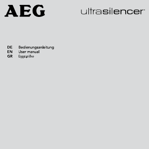 Bedienungsanleitung AEG VX8-2-IW-A Staubsauger