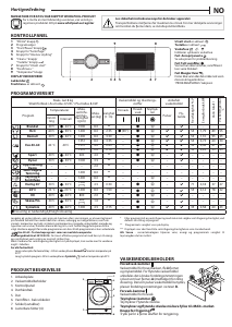 Bruksanvisning Whirlpool FFB 8469 WV EE Vaskemaskin