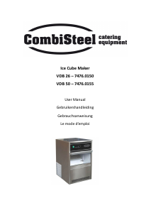 Manual CombiSteel VDB 26 Ice Cube Maker