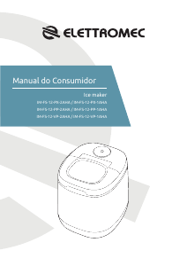 Manual Elettromec IM-FS-12-PP-2AHA Máquina de fazer gelo