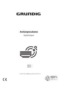 Käyttöohje Grundig GNLP 4541 WC1 Astianpesukone