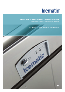 Bruksanvisning Icematic E75 Isbitmaskin