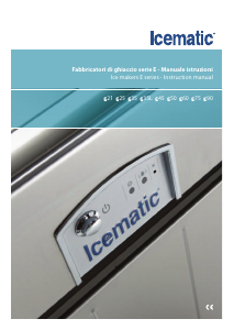Bruksanvisning Icematic E25 Isbitmaskin