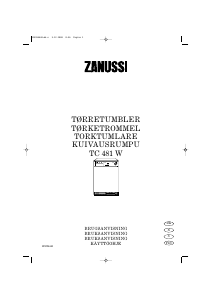 Bruksanvisning Zanussi TC 481 W Torktumlare