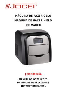 Manual de uso Jocel JMFG001764 Máquina de hacer hielo