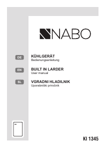 Manual NABO KT 1345 Refrigerator