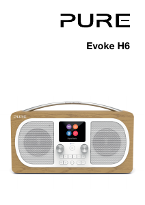 Bruksanvisning Pure Evoke H6 Radio