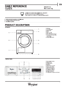 Manual Whirlpool DDLX 70113 Dryer