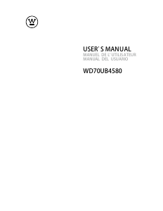 Handleiding Westinghouse WD70UB4580 LED televisie