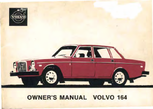 Bruksanvisning Volvo 164 (1973)