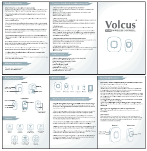 Manual Volcus VC102 Doorbell