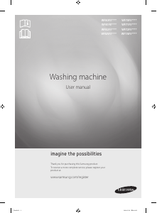Manual Samsung WF80F5E5U4W Washing Machine