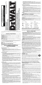 Manual DeWalt DCL040 Lamp