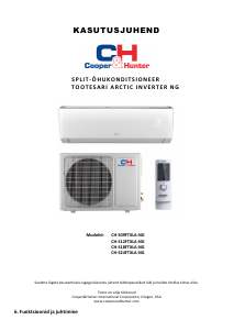Kasutusjuhend Cooper & Hunter CH-S18FTXLA-NG Kliimaseade