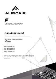 Kasutusjuhend AlpicAir AWI-25HRDC1C Kliimaseade