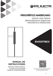 Manual de uso EAS Electric EMSS178EX Frigorífico combinado
