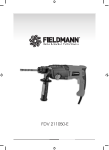 Manuál Fieldmann FDV 211050-E Vrtací kladivo